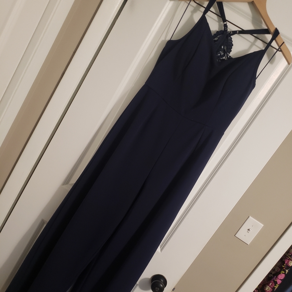 Navy Blue Jumpsuit